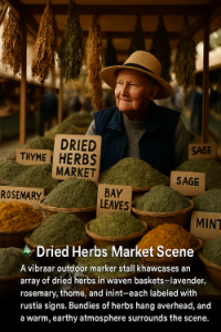 dried herbs market