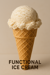 functional ice cream market