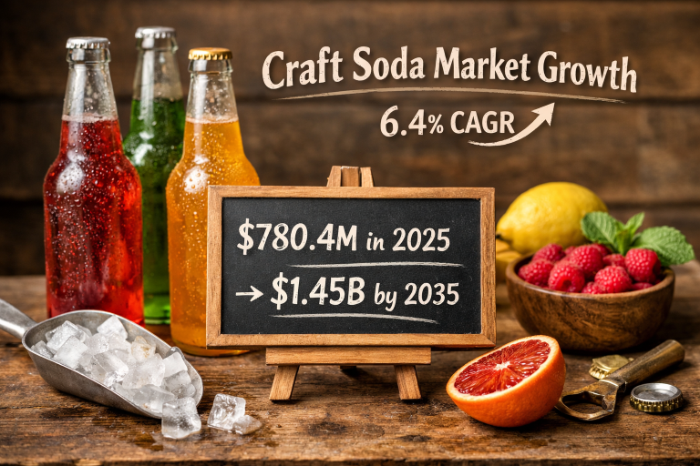 Craft Soda Market Size, Growth, Opportunities and Analysis(2026–2035)