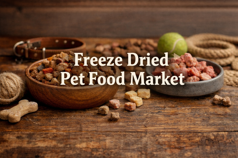 Freeze Dried Pet Food Market Size, Share, Demand and Regional Outlook