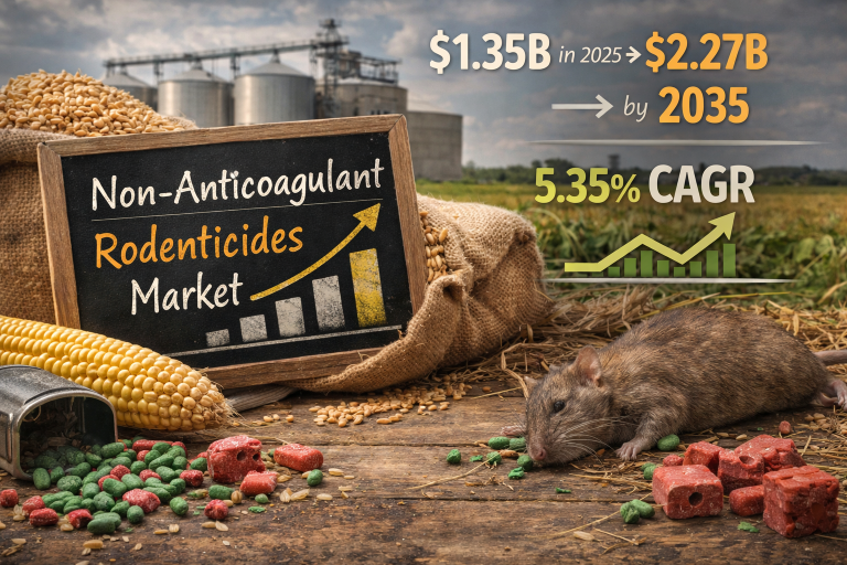 Non-Anticoagulant Rodenticides Market Size, Growth and Trends Analysis
